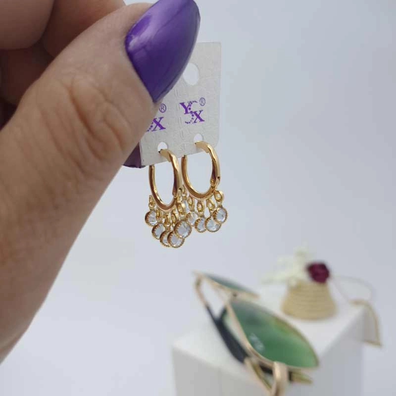 قیمت گوشواره وای اس ایکس طلایی ysx