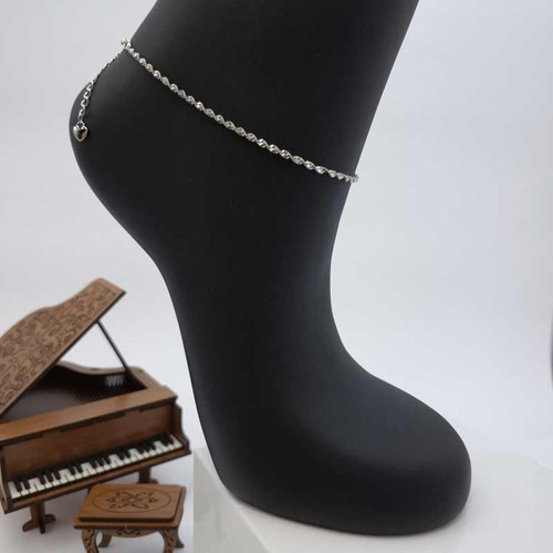 خرید پابند زنانه دخترانه سیلور با گارانتی