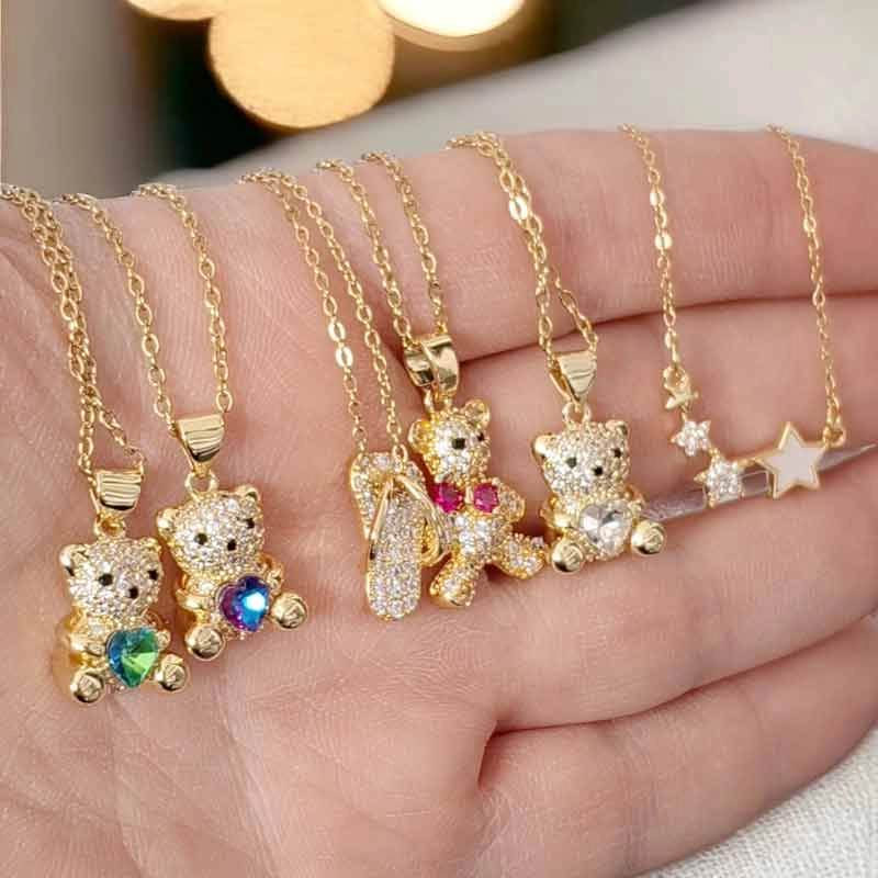 خرید اینترنتی گردنبند دخترانه بچگانه