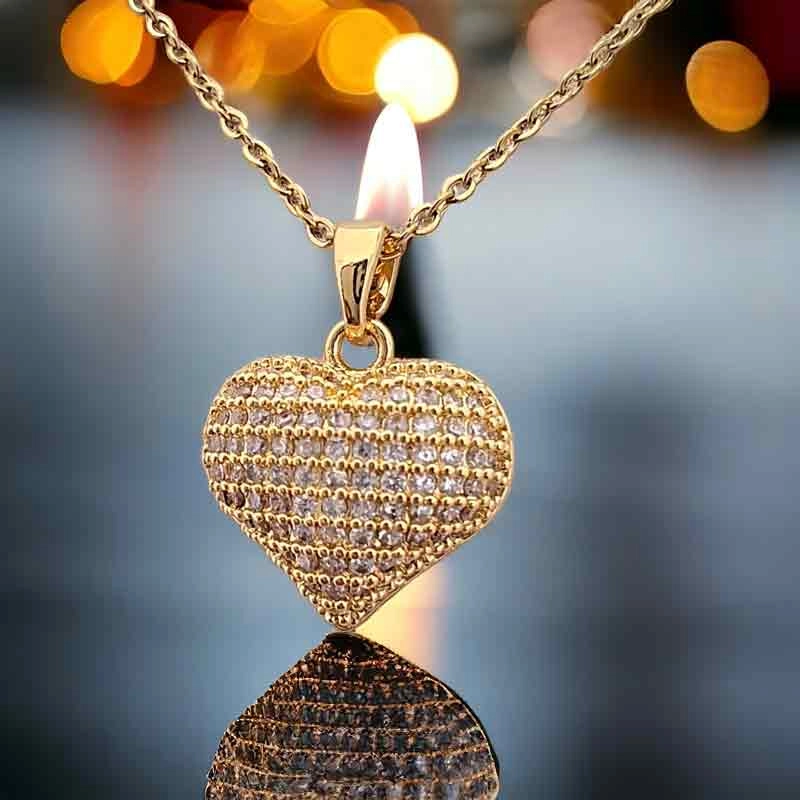 خرید گردنبند استیل زنانه دخترانه