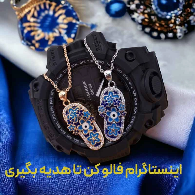خرید گردنبند استیل دخترانه زنانه ysx طلایی سیلور