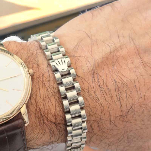 قیمت دستبند استیل سیلور مردانه زنانه رولکس rolex