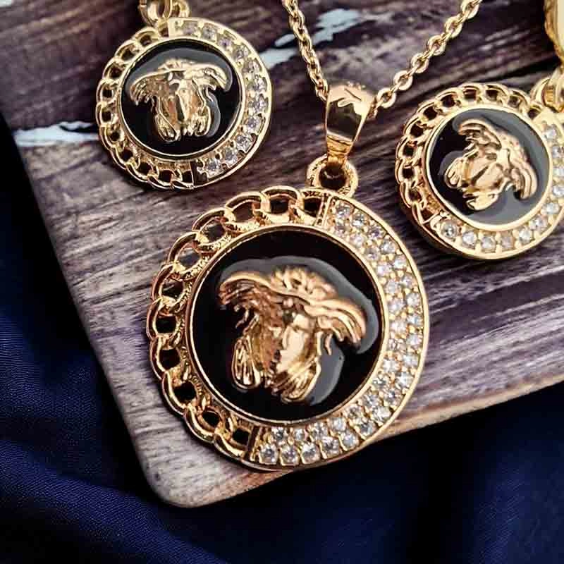 خرید آنلاین نیمست استیل زنانه دخترانه ورساچه طلایی ysx