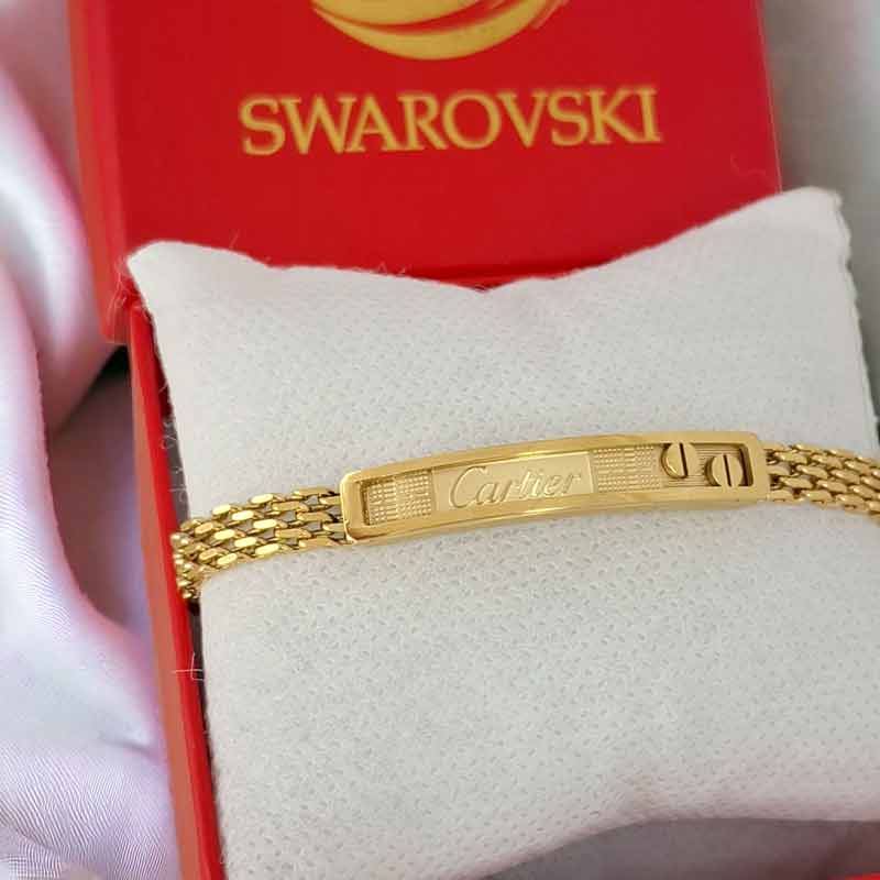 خرید دستبند استیل زنانه مردانه کارتیه سیلور Cartier