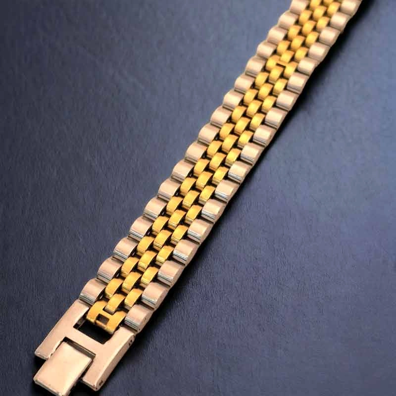 خرید دستبند رولکس زنانه مردانه طلایی سیلور رنگ ثابت rolex